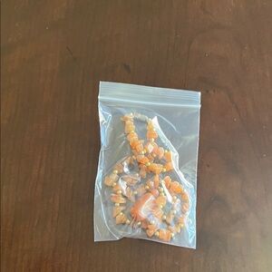 Orange Beaded Necklace